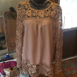Gorgeous lace tunic